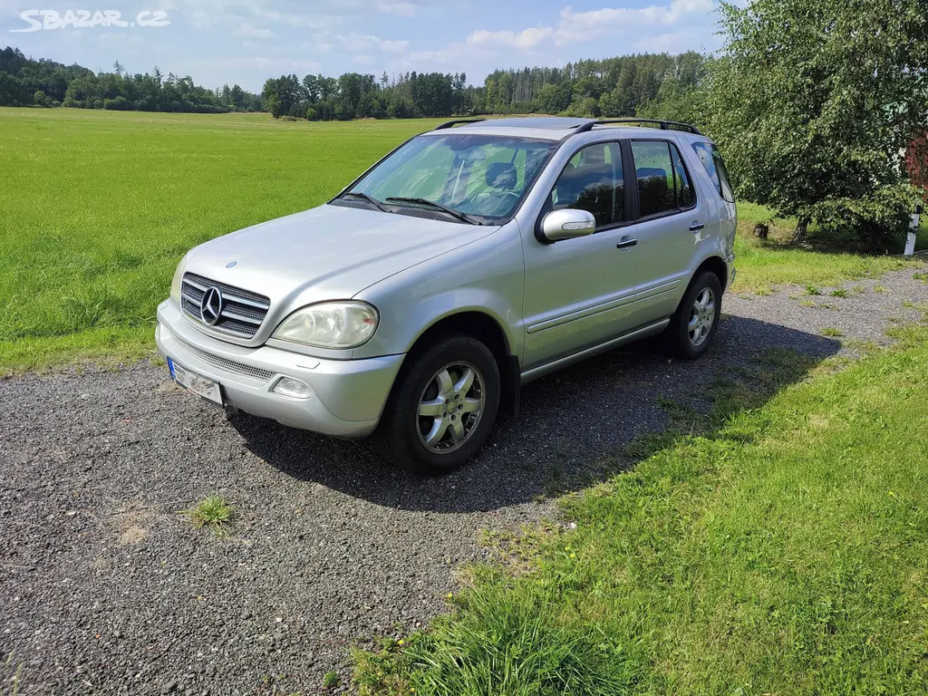 Mercedes ML500 W163 V8 benzín 293koní 4x4 facelift
